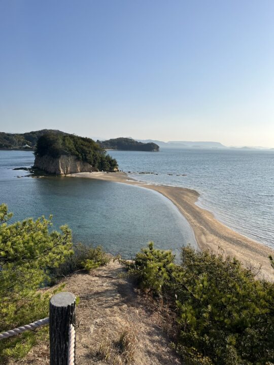 エンジェルロード(干潮時)
