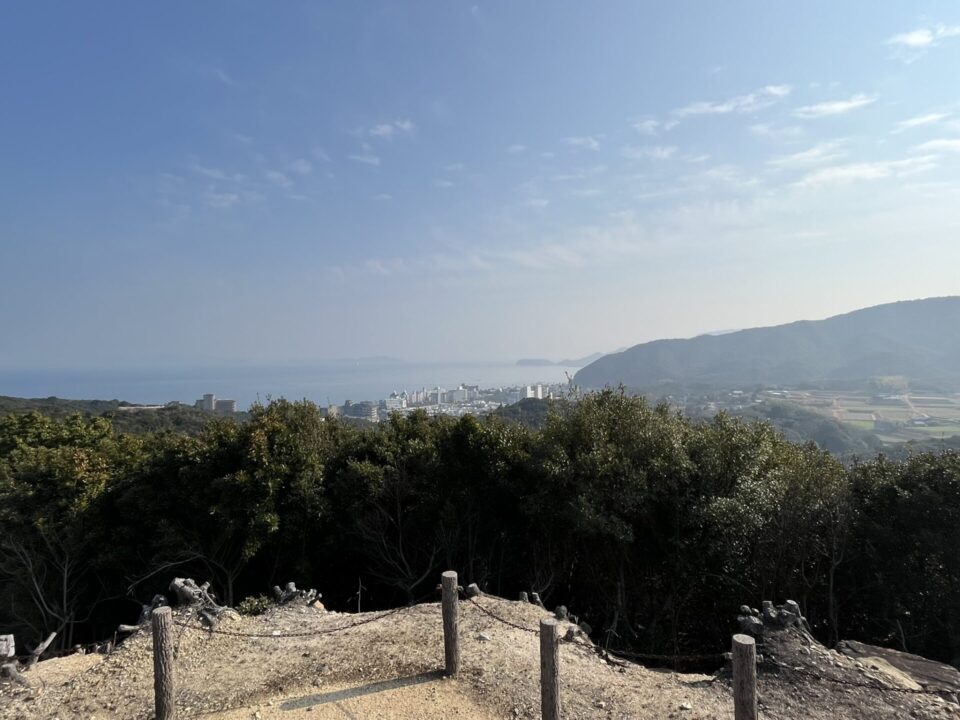 洲本城跡駐車場