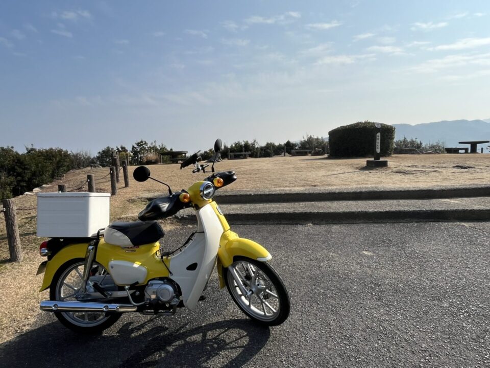 洲本城跡駐車場