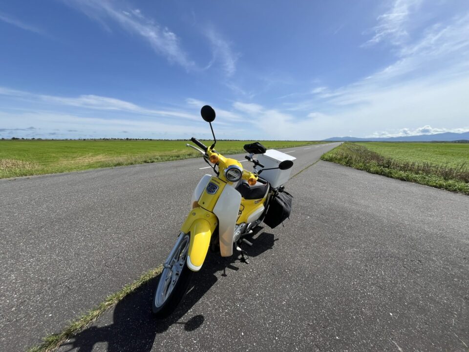 エサヌカ線とスーパーカブ110