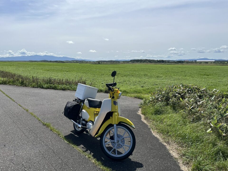 エサヌカ線とスーパーカブ110