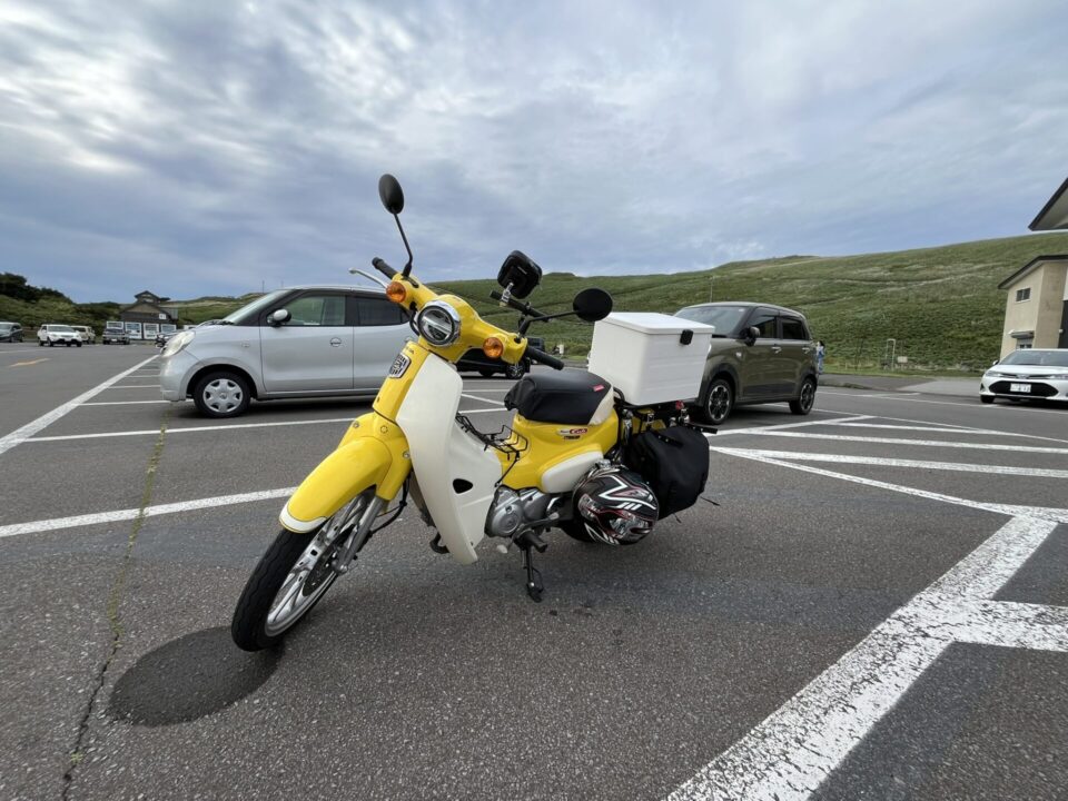 神威岬 駐車場