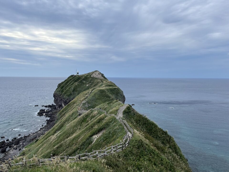 神威岬への遊歩道