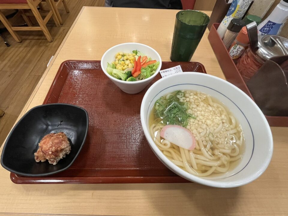 なか卯 うどん定食