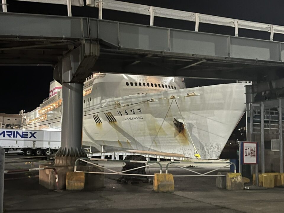 小樽港 フェリー乗り場 はまなす