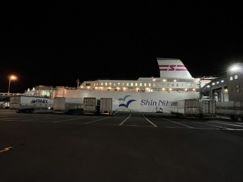 小樽港 フェリー乗り場 はまなす
