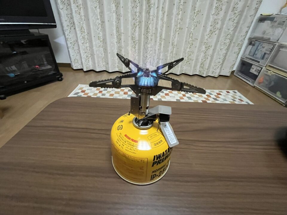 プリムスのシングルバーナー