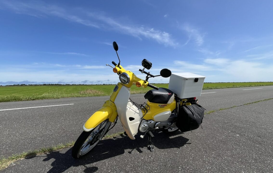 北海道ツーリング スーパーカブ