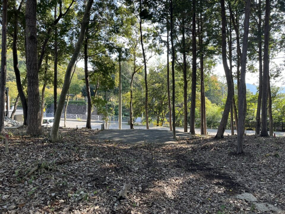 「日本のへそ キャンプ場」 ソロサイト S1