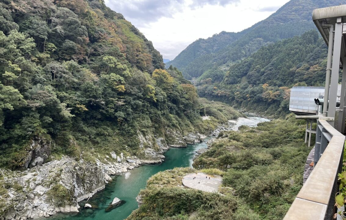 道の駅「大歩危」 吉野川渓谷