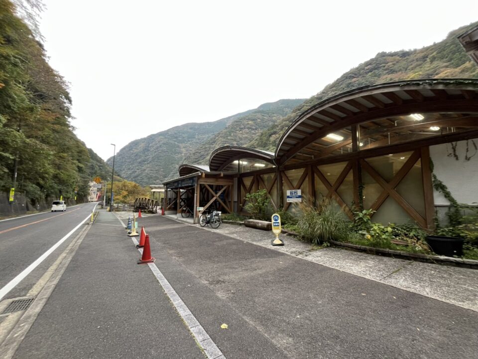 道の駅「大歩危」 駐車場