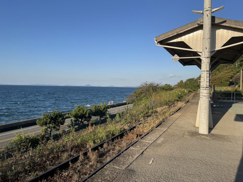 JR予讃線「下灘駅」